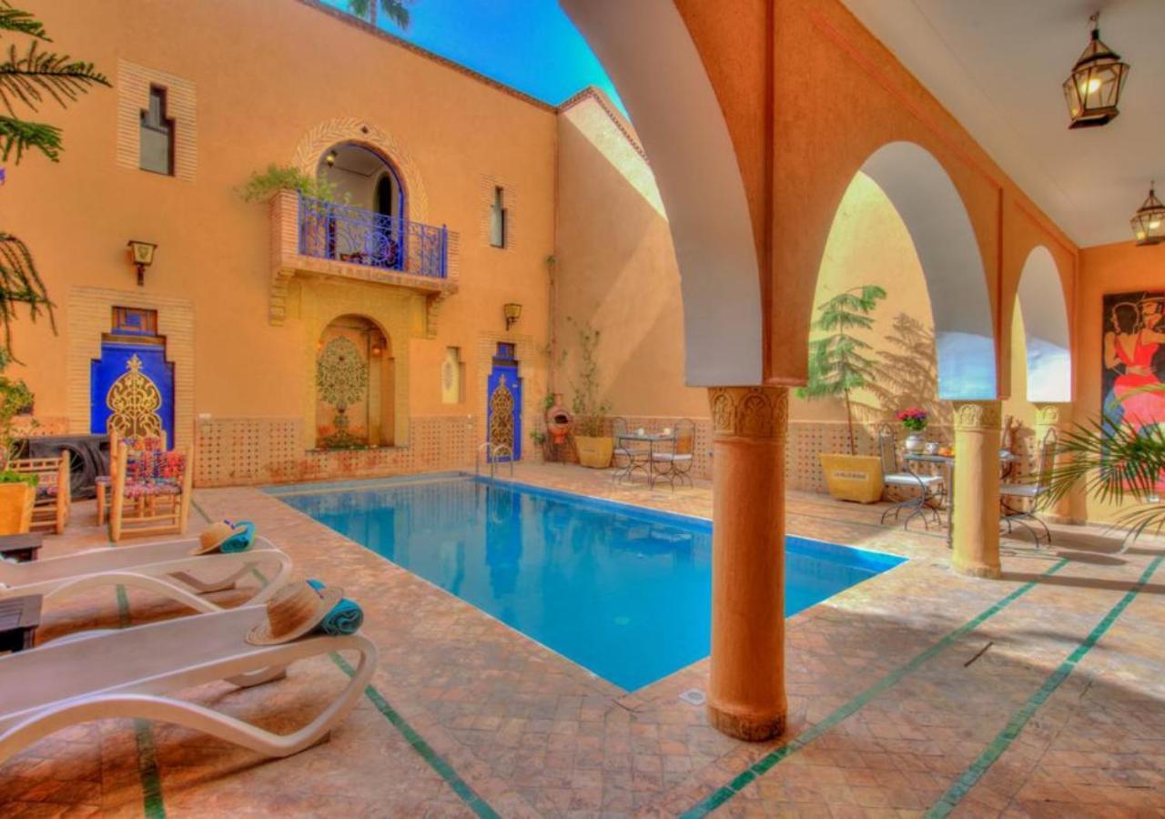 Riad La Villa Bleue & Spa Marrakesh Exteriör bild