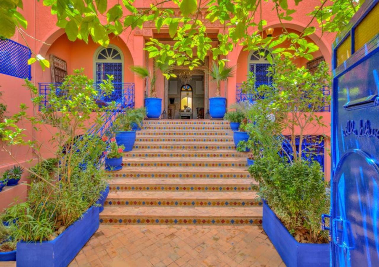 Riad La Villa Bleue & Spa Marrakesh Exteriör bild